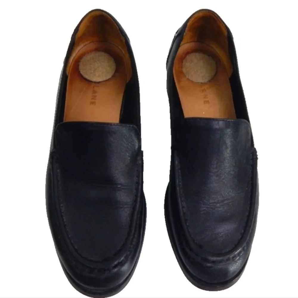 Everlane Modern Loafer Shoes Black Leather